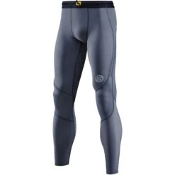 SKINS 3-Series Long Tights - Charcoal -Skins skins compression 3 series mens long tights charcoal 7 1067376