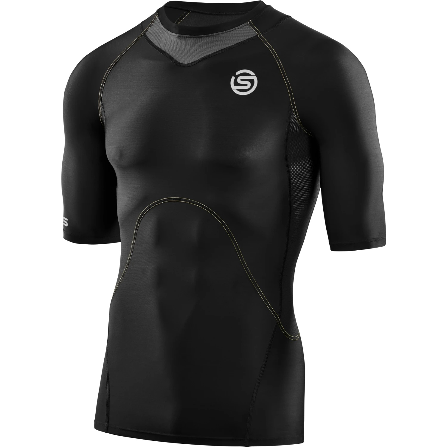 SKINS ´3-Series Short Sleeve Top 400 - Black 1 SKINS ´3-Series Short Sleeve Top 400 - Black