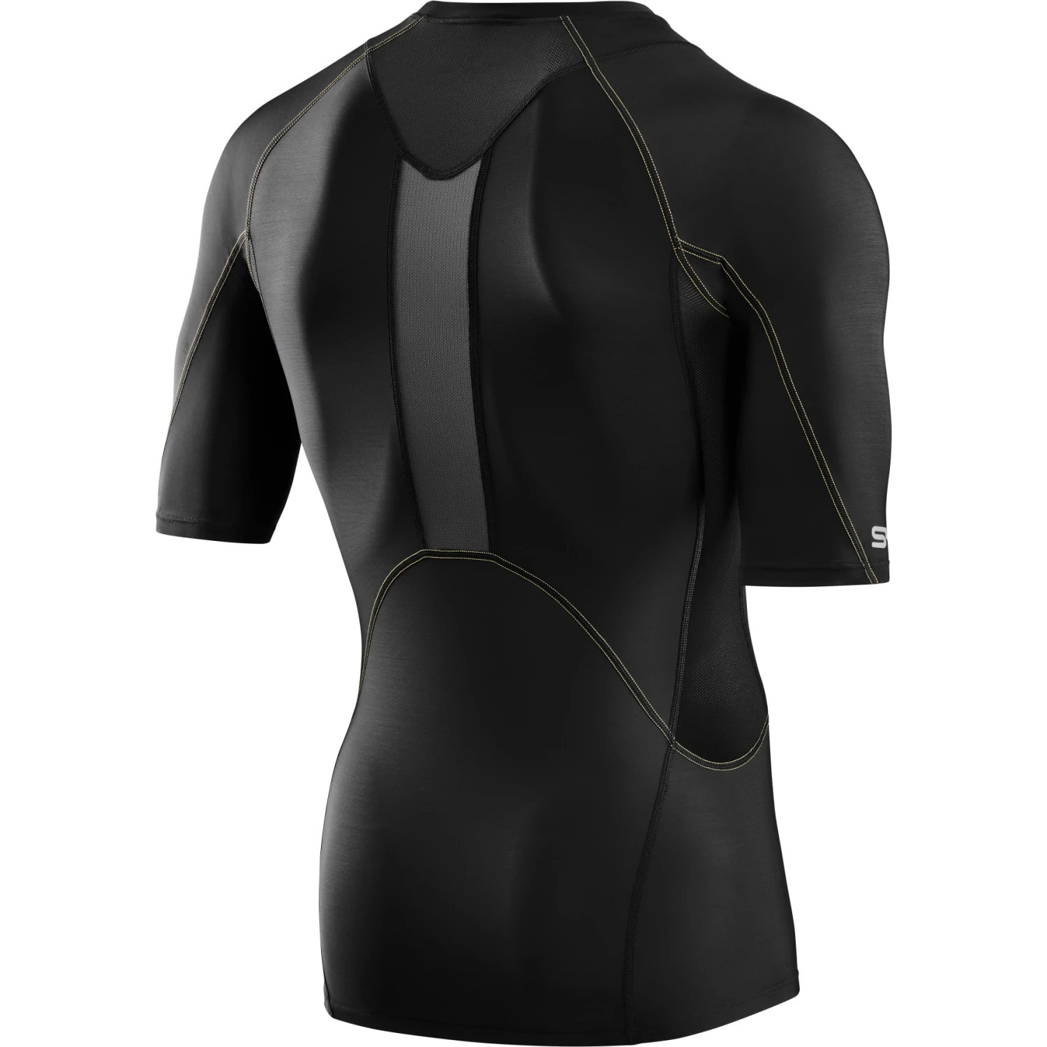 SKINS ´3-Series Short Sleeve Top 400 - Black 2 SKINS ´3-Series Short Sleeve Top 400 - Black - Image 2