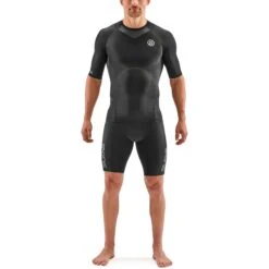 SKINS ´3-Series Short Sleeve Top 400 - Black 12 SKINS ´3-Series Short Sleeve Top 400 - Black -Skins skins compression 3 series short sleeve top 400 black 3 1218862