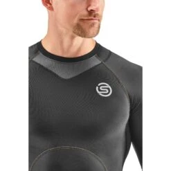 SKINS ´3-Series Short Sleeve Top 400 - Black 13 SKINS ´3-Series Short Sleeve Top 400 - Black -Skins skins compression 3 series short sleeve top 400 black 5 1218864