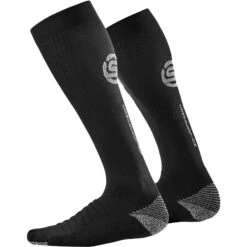 SKINS Compression Unisex 3-Series Performance Socks - Black