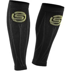 SKINS Compression 3-Series Unisex Seamless Recovery Calf Sleeves - Black