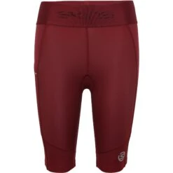 SKINS Compression 3-Series Half Tights Women - Burgundy