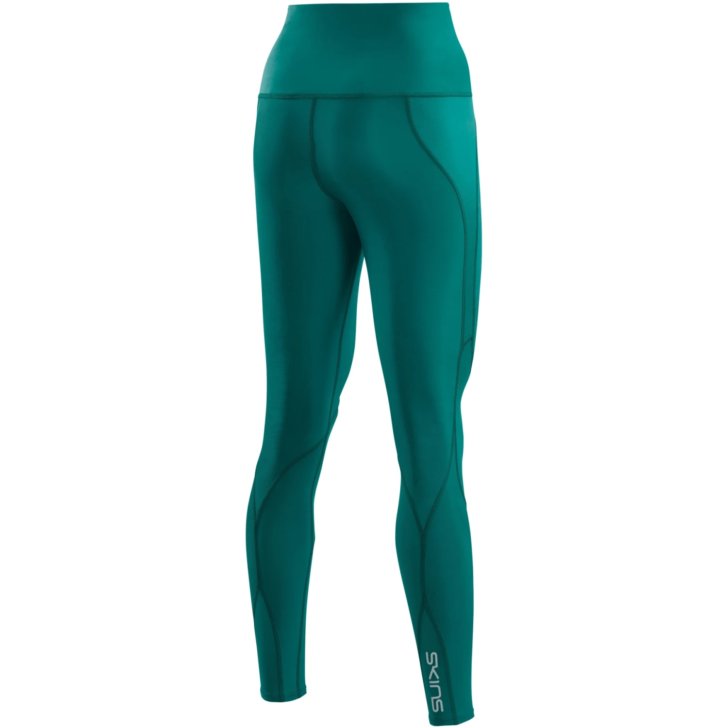 SKINS Compression 3-Series Women's Skyscraper Tights - Lt Teal 2 SKINS Compression 3-Series Women's Skyscraper Tights - Lt Teal - Image 2