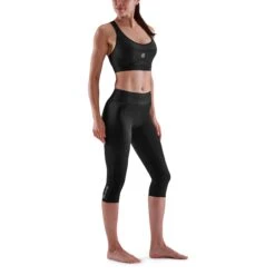 SKINS 3-Series Women's Thermal 3/4 Tights - Black 10 SKINS 3-Series Women's Thermal 3/4 Tights - Black -Skins skins compression 3 series women thermal 3 4 tights black 4 894279
