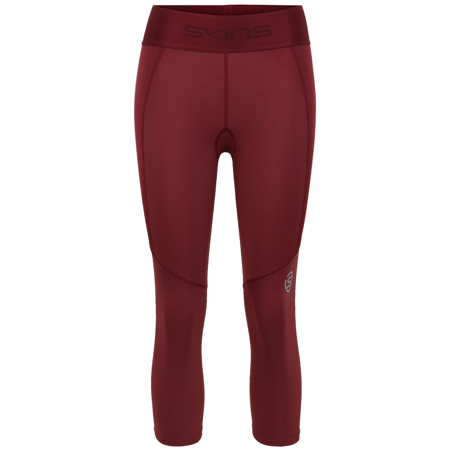 SKINS Compression 3-Series Thermal 3/4 Tights Women - Burgundy 1 SKINS Compression 3-Series Thermal 3/4 Tights Women - Burgundy