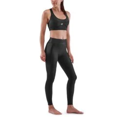SKINS Compression 3-Series Women's Thermal Long Tights - Black 10 SKINS Compression 3-Series Women's Thermal Long Tights - Black -Skins skins compression 3 series women thermal long tights black 4 894331