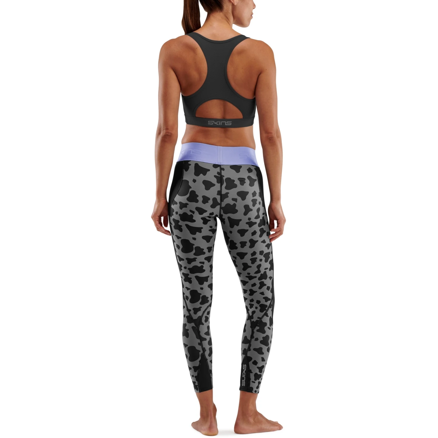 SKINS Compression 3-Series Long Tights Women - Animal Black 6 SKINS Compression 3-Series Long Tights Women - Animal Black - Image 6