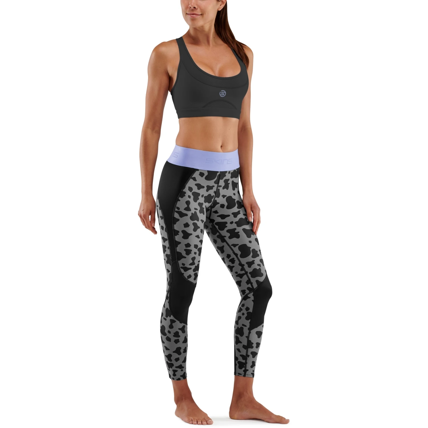 SKINS Compression 3-Series Long Tights Women - Animal Black 5 SKINS Compression 3-Series Long Tights Women - Animal Black - Image 5