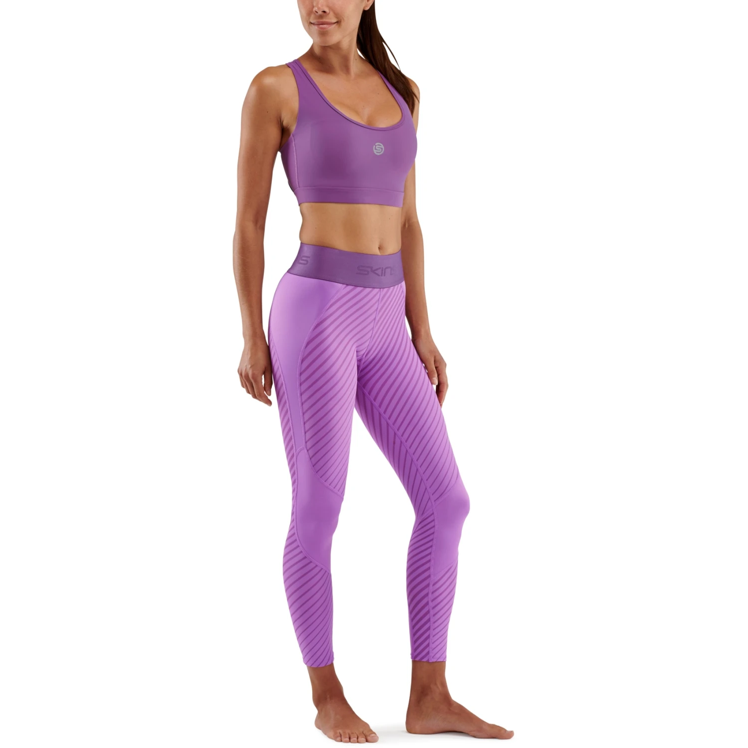 SKINS Compression 3-Series Long Tights Women - Linear Amethyst 5 SKINS Compression 3-Series Long Tights Women - Linear Amethyst - Image 5