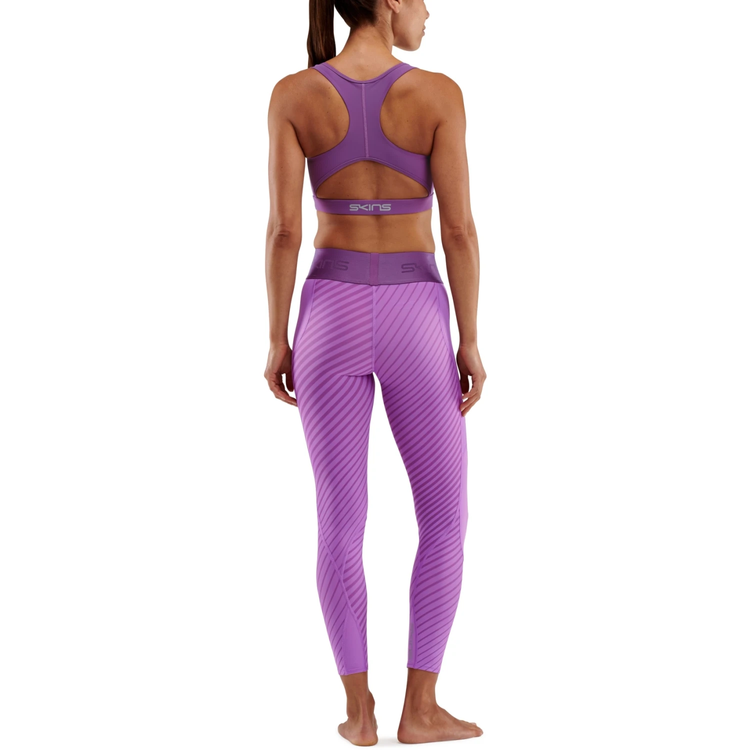 SKINS Compression 3-Series Long Tights Women - Linear Amethyst 6 SKINS Compression 3-Series Long Tights Women - Linear Amethyst - Image 6