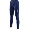 SKINS Compression Women's 3-Series Seamless Long Tights - Navy Blue