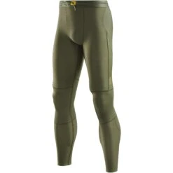 SKINS Compression 5-Series Long Tights - Khaki