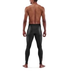 SKINS 5-Series Long Tights - Black -Skins skins compression 5 series men long tights black 5 893658
