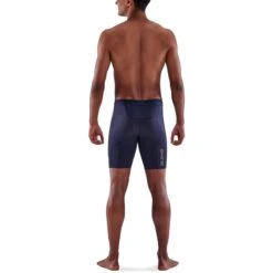 SKINS 5-Series Powershorts - Navy Blue -Skins skins compression 5 series men powershorts navy blue 2 941853