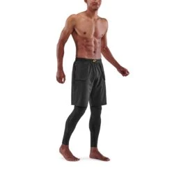 SKINS 5-Series Superpose Long Tights - Black 12 SKINS 5-Series Superpose Long Tights - Black -Skins skins compression 5 series men superpose long tights black 4 893978