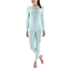 SKINS Compression 5-Series Longsleeve Shirt Women - Opal -Skins skins compression 5 series women long sleeve top opal 4 941922
