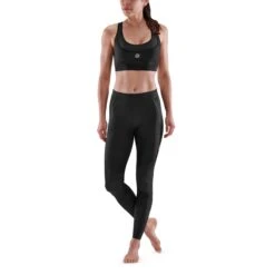 SKINS 5-Series Women's Long Tight - Black 8 SKINS 5-Series Women's Long Tight - Black -Skins skins compression 5 series women long tights black 2 893995