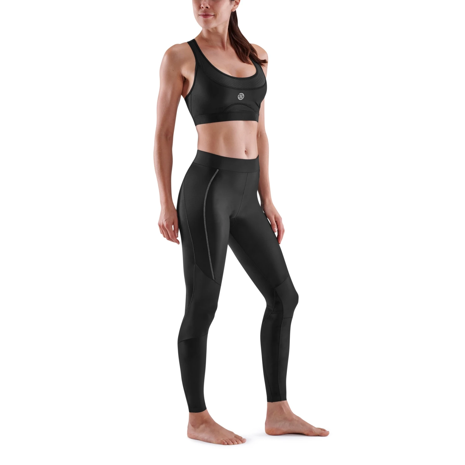 SKINS 5-Series Women's Long Tight - Black 5 SKINS 5-Series Women's Long Tight - Black - Image 5