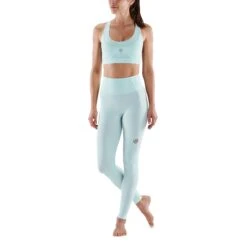 SKINS Compression 5-Series Skyscraper Long Tights Women - Opal -Skins skins compression 5 series women skyscraper long tights opal 3 941865