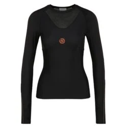 SKINS 5-Series Women's Long Sleeve Top - Black -Skins skins compression 5 series women top long sleeve black 1 894137