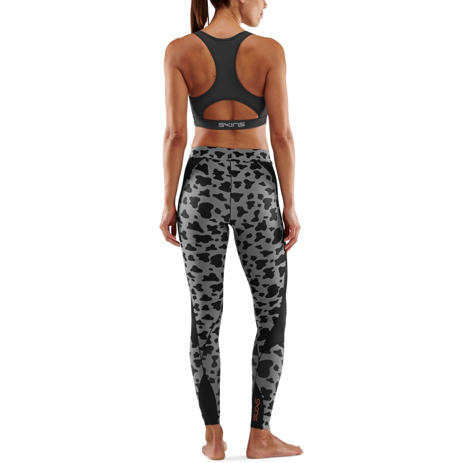 SKINS Compression 5-Series 7/8 Long Tights Women - Animal Black 7 SKINS Compression 5-Series 7/8 Long Tights Women - Animal Black - Image 7