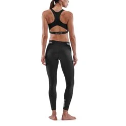 SKINS 1-Series 7/8 Long Tights Women - Black -Skins skins compression women 1 series 7 8 long tights black 5 893086