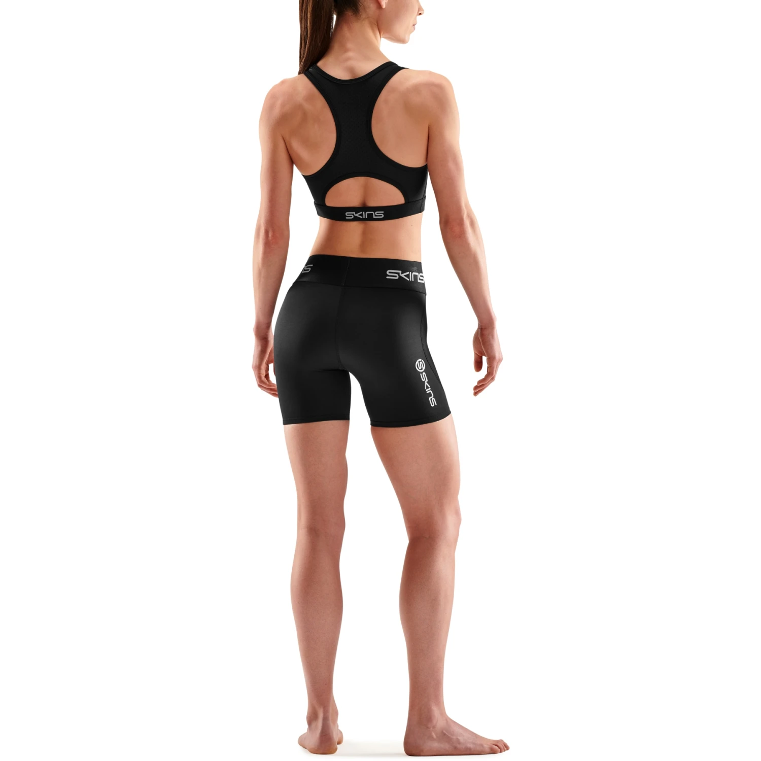SKINS 1-Series Women's Running Shorts - Black 7 SKINS 1-Series Women's Running Shorts - Black - Image 7