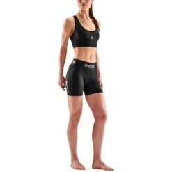 SKINS 1-Series Women's Running Shorts - Black 11 SKINS 1-Series Women's Running Shorts - Black -Skins skins compression women 1 series running shorts black 4 1131246
