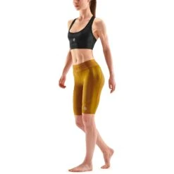 SKINS 3-Series Women's Half Tights - Bronze 13 SKINS 3-Series Women's Half Tights - Bronze -Skins skins compression women 3 series half tights bronze 5 1131481