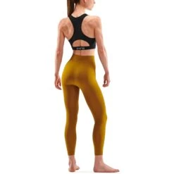 SKINS Compression Women's 3-Series Seamless Long Tights - Bronze -Skins skins compression women 3 series seamless long tights bronze 3 1131495