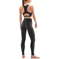 SKINS Compression 3-Series Women's Soft Long Tights - Black -Skins skins compression women 3 series soft long tights black 3 1131502