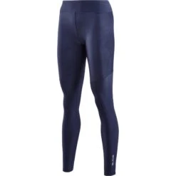 SKINS 3-Series Women's Soft Long Tights - Navy Blue