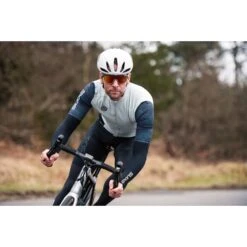 SKINS CYCLE Elite Jersey - Moss/Graphite -Skins skins cycle elite road bike jersey moss graphite 6 1130688