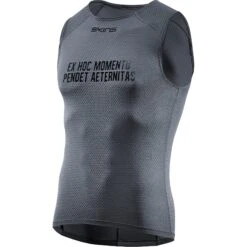 SKINS CYCLE Sleeveless Baselayer Shirt - Charcoal