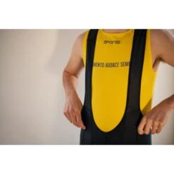 SKINS CYCLE Sleeveless Baselayer Shirt - Zest -Skins skins cycle sleeveless baselayer shirt zest 5 1130769