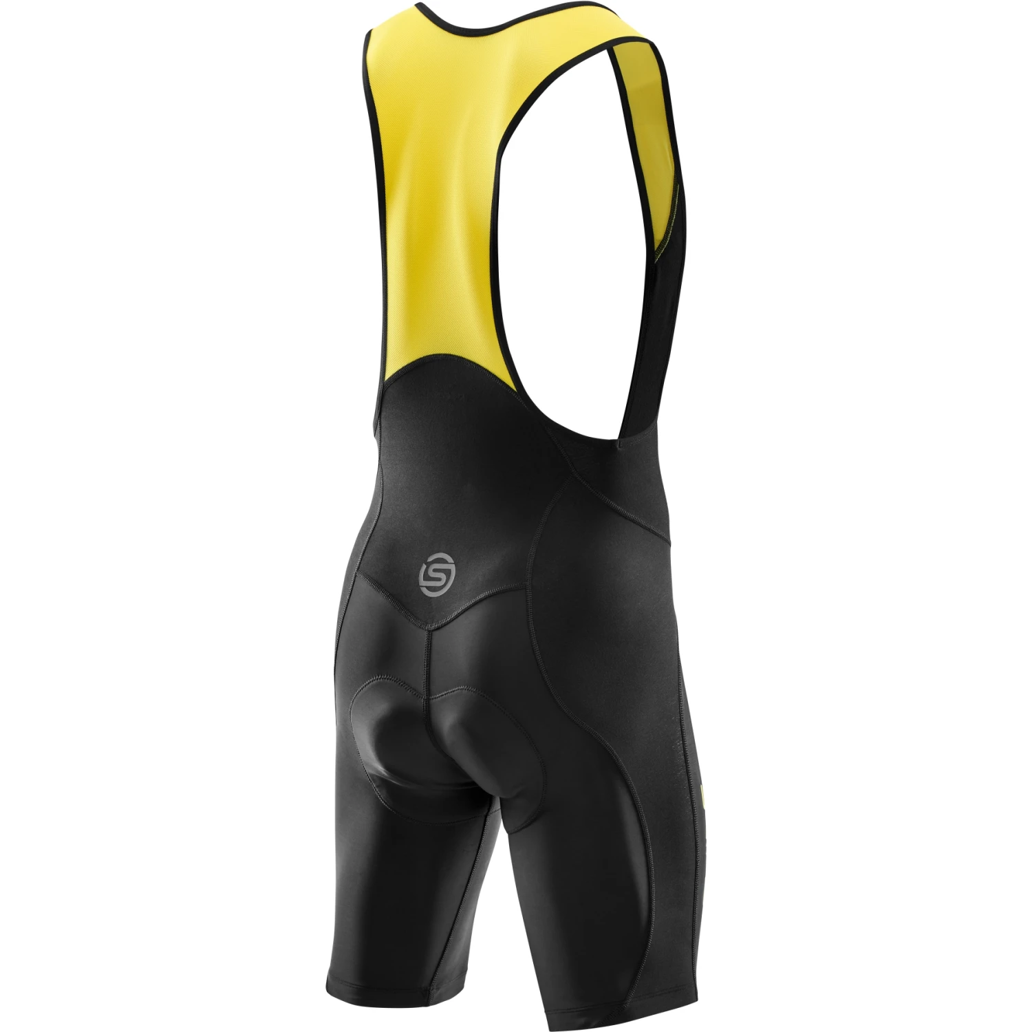 SKINS CYCLE Thermal Bib Shorts - Black 2 SKINS CYCLE Thermal Bib Shorts - Black - Image 2