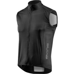 SKINS CYCLE Windproof Vest - Graphite/Black