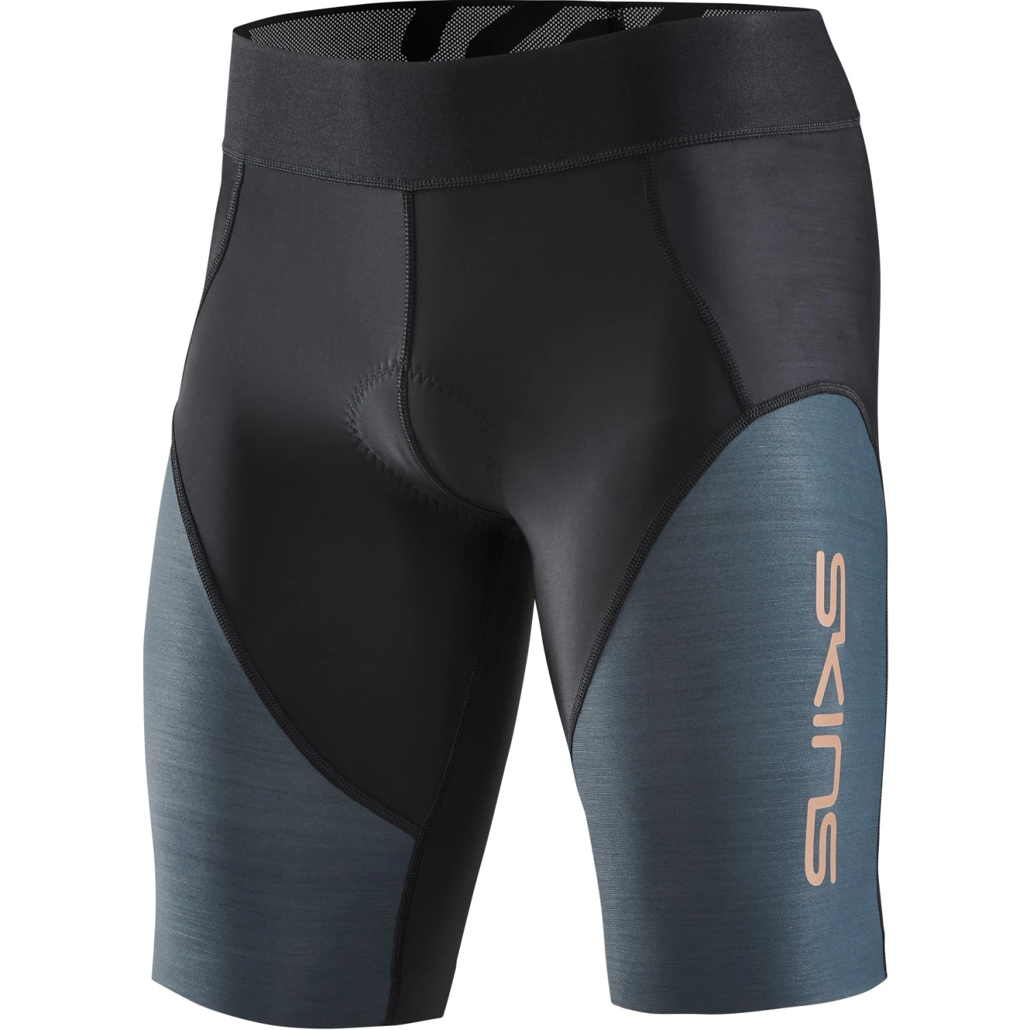 SKINS TRI Elite Half Tights - Black/Carbon 3 SKINS TRI Elite Half Tights - Black/Carbon - Image 3