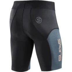 SKINS TRI Elite Half Tights - Black/Carbon 10 SKINS TRI Elite Half Tights - Black/Carbon -Skins skins tri elite half tights black carbon 2 1392020